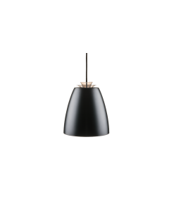 Bell Midi Zwart/Goud E27 Led 10W 2700K L