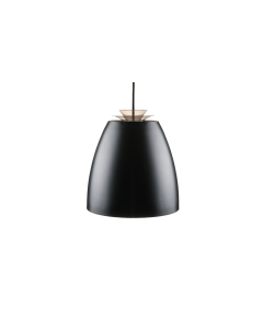 Bell Maxi Zwart/Goud E27 Led 15W 2700K L
