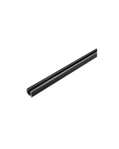 ShopLine Rail 3 Fasen 200cm (Tube) zwart