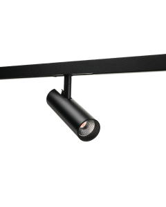Zip Tube Micro Zwart Led 3000K