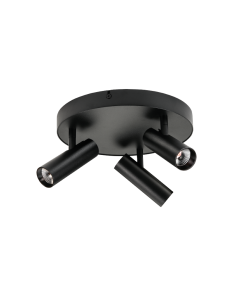 Tube Micro Trio zwart 3000K