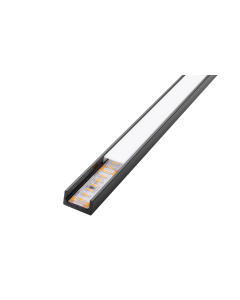StripLine 1,8m profiel opbouw slim zwart