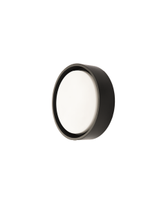 FRAME ROUND ZWART LED 3000K + SCHEMER