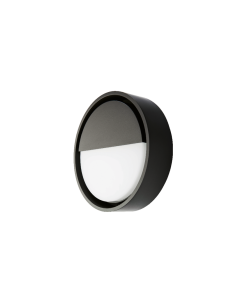 Frame Wall Round Zwart Led 3000K