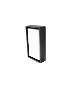 FRAME rechthoek ZWART LED 3000K