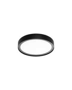 Disc 290 zwart 2700K LED 17W + sensor