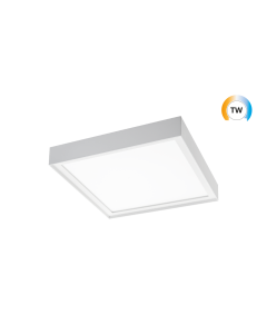 Disc 285x285 wit TW LEDDIM 2700-6500K