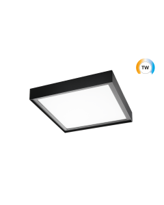 Disc 285x285 zwart TW LEDDIM 2700-6500K