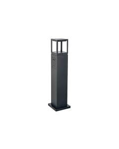 Fagernes Bollard zwart LED 2700K + stop