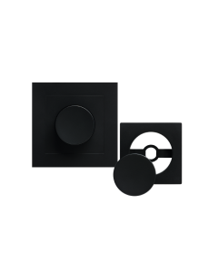 LEDDim / LEDDim Smart frontplaat zwart