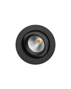 SG inbouwspot WV244 Gyro rond zwart D2W