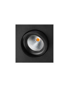Inbouwspot WV205 Gyro vierkant 1V zwart