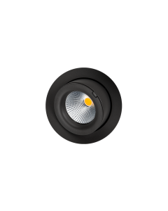 JUNISTAR EXCL zwart 9W LED 2700K in/out