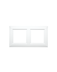 Soft Square Frame 2x wit