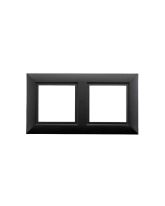 Soft Square Frame 2x zwart