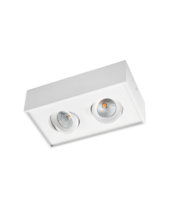 GYRO CUBE DIMTOWARM WIT 2X6W LED 2000-28