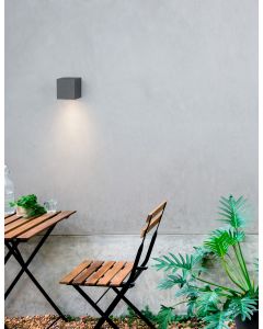 NERO Dark Gray Aluminium & Glass Diffuse