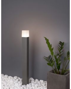 STICK Dark Gray Aluminium White Acrylic