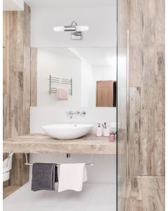 DRITTO Opal Glass Chrome Aluminium LED G