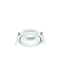 ENZO Sandy White Aluminium LED GU10 1x10