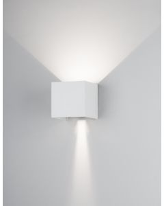 COMO Sandy White Alum. LED 2x3 Watt 510L