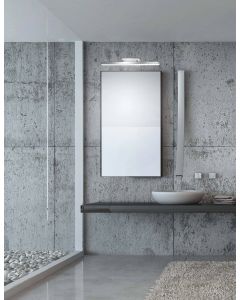 MODENA Chrome Aluminium & Acrylic LED 12