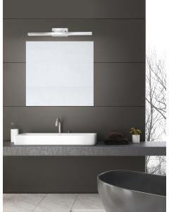 MODENA Chrome Aluminium & Acrylic LED 18