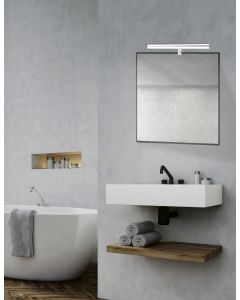 VANESE Chrome Aluminium & Acrylic LED 12
