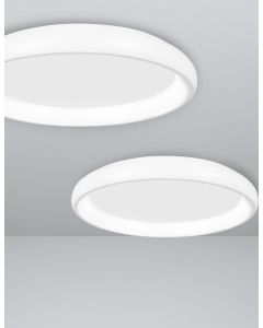 ALBI White Aluminium & Acrylic LED 32 Wa