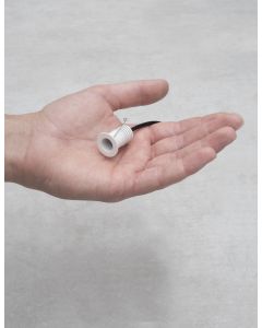 TINY White Aluminium 1W 3V Philips D:2.2
