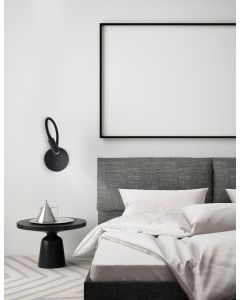 JACO Wall Light Sand Black Aluminium LED