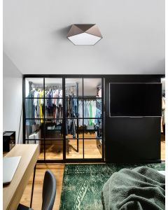 DARIUS Ceiling lamp Metal & Acrylic Diff