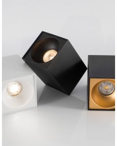 RENDE Sandy White Aluminium LED GU10 1x1