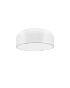 PERLETO Ceiling Lamp White Metal & Acryl