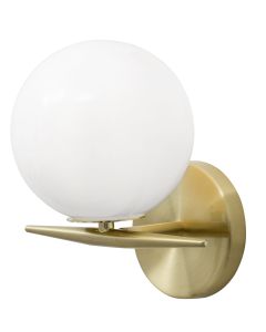 VITTON Brass Metal White Glossy Glass LE
