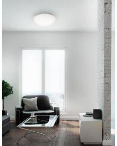 BREST Ceiling Lamp White Opal Glass & Me