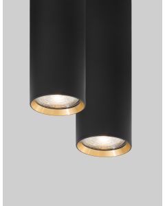 MARUPE Sandy Black Aluminium LED GU10 1x