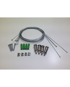Pendelset RVS staalkabel 1.5m t.b.v. LED