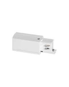3-Fase rail, eindvoeding (aarde rechts),