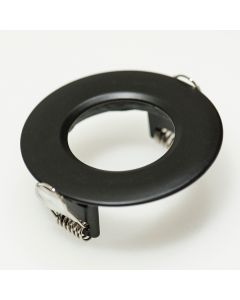 Downlight ring, rond 82(72)mm, zwart