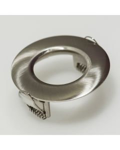 Downlight ring, rond 82(72)mm, geborstel