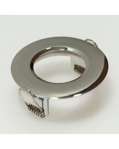 Downlight ring, rond 82(72)mm, chrome