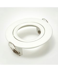 Downlight ring, rond 88(76)mm, puur wit