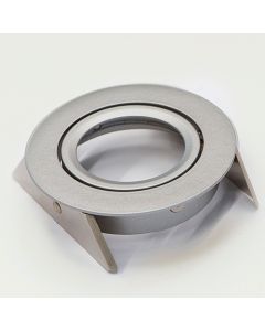 Downlight ring, rond, 87(76)mm, zilver k