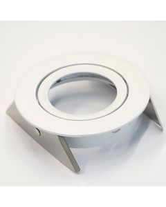 Downlight ring, rond, 87(76)mm, puur wit