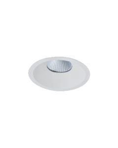 Downlight ring, rond 170(150)mm, wit vas