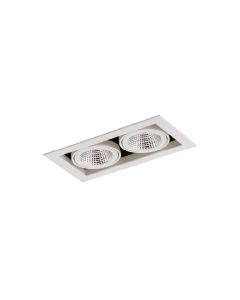 Downlight ring, vierkant 140(130)mm, 2-v