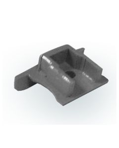 Eindkap, met draaddoorvoer, inbouw, 15mm