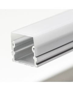 Aluminium profiel 2m, Opbouw, 21mm