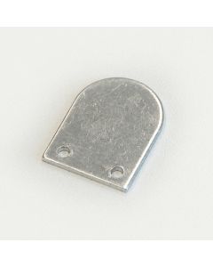 Eindkap, aluminium, Pendel, rond, 20mm